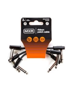 Mxr 3PDCPR03 Cavi Patch Ribbon 8cm confezione da 3
