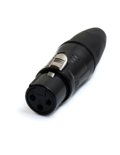 Quik Lok J/XLR-F-B XLR Femmina Black