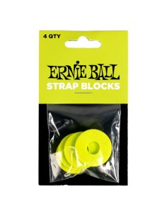 Ernie Ball 5622 Strap Blocks Green