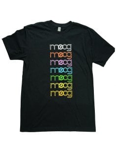 MOOG MUSIC Rainbow Spectrum Tee XXL