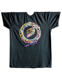 MOOG MUSIC Tangled Icon Shirt Black Medium