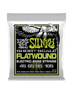 Ernie Ball 2818 Slinky Short Scale Flatwound El Bass 45-105