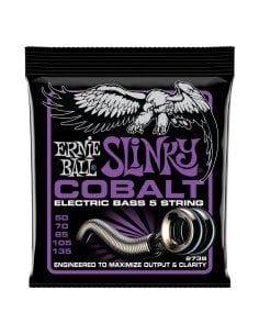 Ernie Ball 2738 Power Slinky Cob 5 Bass 50-135