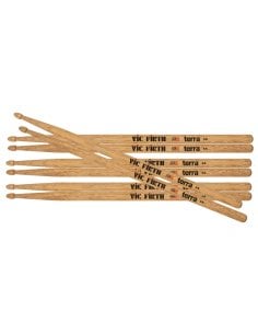 Vic Firth 5AT - Bacchette American Classic TERRA PACK 3+1