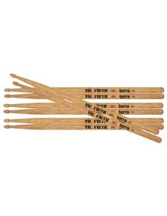 Vic Firth 7AT - Bacchette American Classic TERRA PACK 3+1