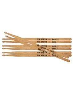 Vic Firth 5BT - Bacchette American Classic TERRA PACK 3+1