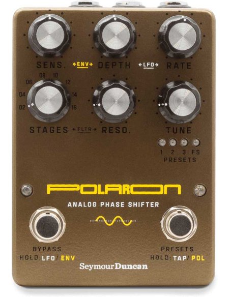 SEYMOUR DUNCAN POLARON ANALOG PHASE SHIFTER PEDAL SEYMOUR DUNCAN POLARON ANALOG PHASE SHIFTER PEDAL