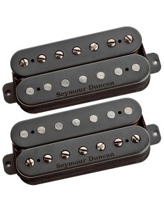 SEYMOUR DUNCAN SET 7 STR PEGASUS\SENTIENT BLK