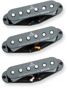 SEYMOUR DUNCAN ZSL1S ZEPHYR SILVER STRAT SET BLK