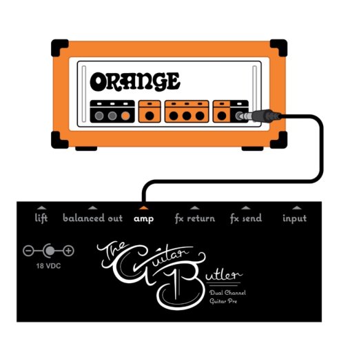 ORANGE GUITAR BUTLER