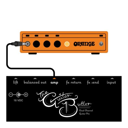 ORANGE GUITAR BUTLER