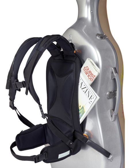 BAM ITALIA 9036 ZAINO ERGONOMICO PER CUSTODIA VIOLONCELLO  - BLACK