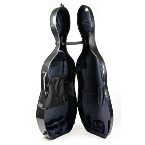 BAM ITALIA 1002XLC CUSTODIA HIGHTECH REGOLABILE PER VIOLONCELLO - BLACK CARBON