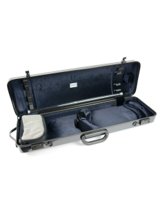 BAM ITALIA 2001XLC CUSTODIA HIGHTECH OBLONG PER VIOLINO - BLACK CARBON 2