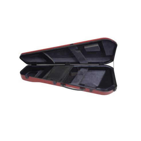 BAM ITALIA 8100SRG CUSTODIA CREW REGOLABILE PER CHITARRA ELETTRICA - POMEGRANATE RED