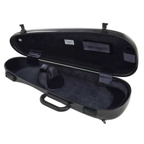 BAM ITALIA 2003XLLB CUSTODIA HIGHTECH CABIN PER VIOLINO - BLACK LAZURE