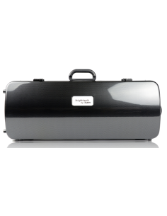 BAM ITALIA 2005XLC CUSTODIA HIGHTECH PER DUE VIOLINOI - BLACK CARBON