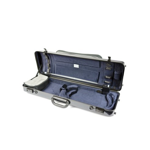 BAM ITALIA 2011XLC CUSTODIA HIGHTECH OBLONG PER VIOLINO POCKET - BLACK CARBON
