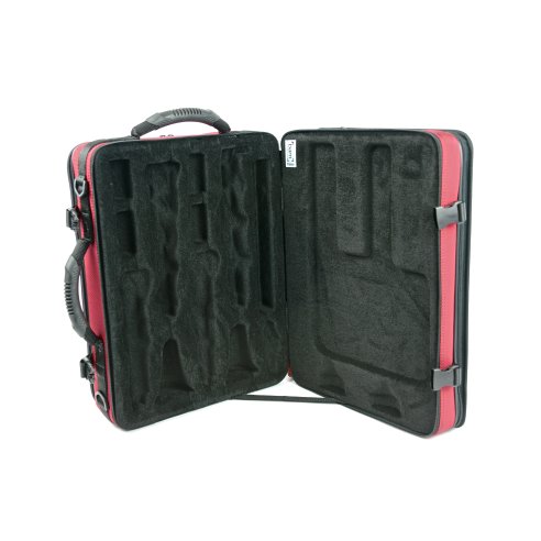 BAM ITALIA 3028SH CUSTODIA TREKKING PER 2 CLARINETTI (SIB LA) - RED