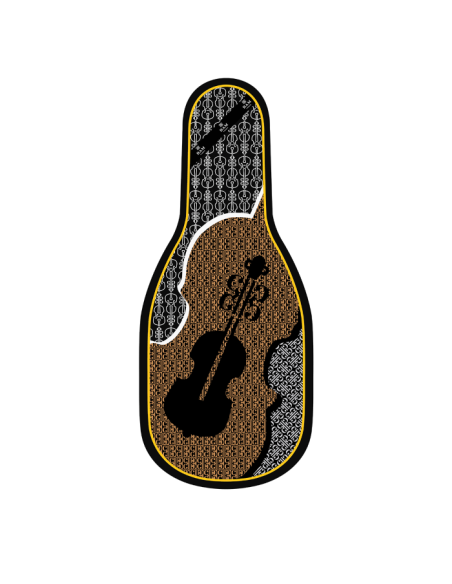 BAM ITALIA BFIC-0047 DOPPIO STRATO IN SETA PER BORSA PER VIOLINO - ORANGE BAM ITALIA BFIC-0047 DOPPIO STRATO IN SETA PER BORSA PER VIOLINO - ORANGE