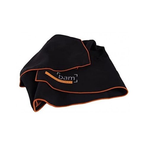 BAM ITALIA CC-0003 PANNO DI PULIZIA IN MICROFIBRA TAGLIA M 60X40 - BLACK