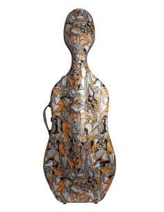 BAM ITALIA CUB1005XLN CUSTODIA HIGHTECH CUBE SLIM PER VIOLONCELLO - LIMITED EDITION