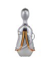 BAM ITALIA DEF1005XLA CUSTODIA HIGHTECH LA DEFENSE OBLONG PER VIOLONCELLO - BRUSHED ALUMINUM