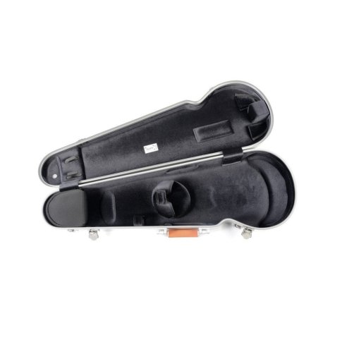 BAM ITALIA DEF2002XLA CUSTODIA HIGHTECH LA DEFENSE CONTOURED PER VIOLINO - BRUSHED ALUMINUM