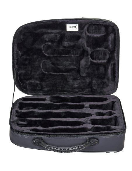 BAM ITALIA PEAK3028SN CUSTODIA ZAINO DOPPIA PEAK PERFORMANCE PER CLARINETTO SIB E LA - BLACK & GREY