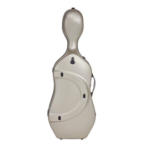 BAM ITALIA SUP1005XLCN CUSTODIA HIGHTECH SUPREME IN POLICARBONATO PER VIOLONCELLO - CHAMPAGNE - BLACK