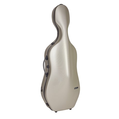 BAM ITALIA SUP1005XLCN CUSTODIA HIGHTECH SUPREME IN POLICARBONATO PER VIOLONCELLO - CHAMPAGNE - BLACK