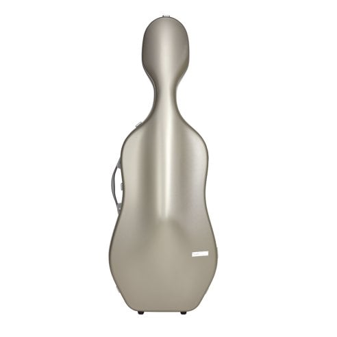 BAM ITALIA SUP1005XLCS CUSTODIA HIGHTECH SUPREME IN POLICARBONATO PER VIOLONCELLO - CHAMPAGNE - SILVER