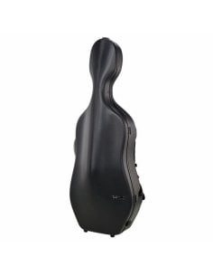 BAM ITALIA SUP1005XLNN CUSTODIA HIGHTECH SUPREME IN POLICARBONATO PER VIOLONCELLO - BLACK - BLACK VERSION