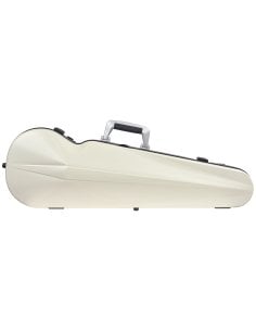 BAM ITALIA SUP2002XLWN CUSTODIA HIGHTECH SUPREME ICE CONTOURED IN POLICARBONATO PER VIOLINO - WHITE - BLACK VERSION