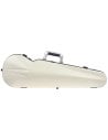 BAM ITALIA SUP2002XLWN CUSTODIA HIGHTECH SUPREME ICE CONTOURED IN POLICARBONATO PER VIOLINO - WHITE - BLACK VERSION