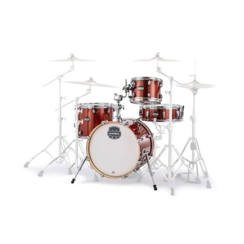 MAPEX IT MA486SOR MARS BIRCH BE BOP 4 PEZZI BLOOD ORANGE SPARKLE
