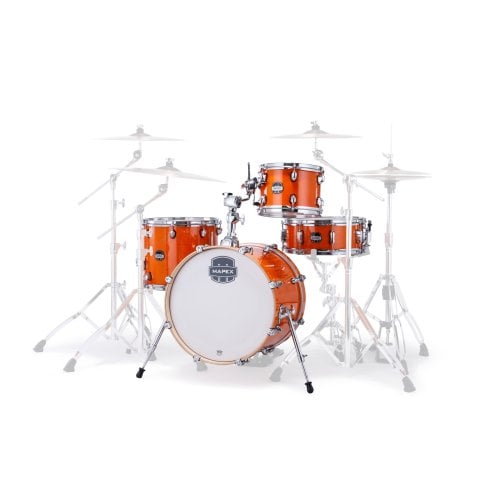 MAPEX IT MM486SOG MARS MAPLE BE BOP 4 PEZZI GLOSSY AMBER
