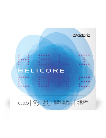 DADDARIO ORCHESTRAL IT H510 4/4M SET DI CORDE D'ADDARIO HELICORE PER VIOLONCELLO, SCALA 4/4, TENSIONE MEDIA DADDARIO ORCHESTRAL IT H510 4/4M SET DI CORDE D'ADDARIO HELICORE PER VIOLONCELLO, SCALA 4/4, TENSIONE MEDIA