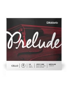 DADDARIO ORCHESTRAL IT J1011 1/4M CORDA SINGOLA LA D'ADDARIO PRELUDE PER VIOLONCELLO, SCALA 1/4, TENSIONE MEDIA