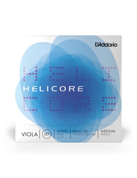 DADDARIO ORCHESTRAL IT H410 LM SET DI CORDE D'ADDARIO HELICORE PER VIOLA, LONG SCALE, TENSIONE MEDIA