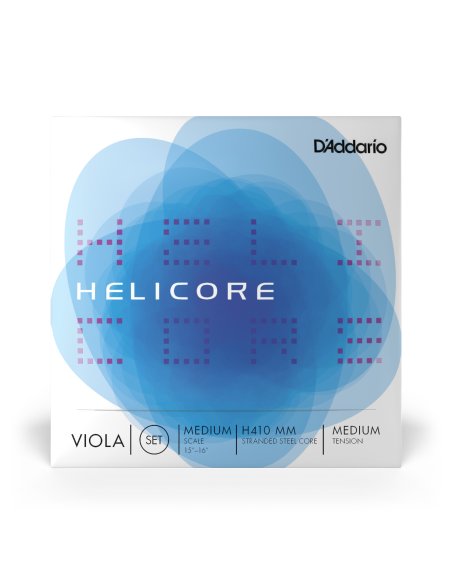 DADDARIO ORCHESTRAL IT H410 MM SET DI CORDE D'ADDARIO HELICORE PER VIOLA, MEDIUM SCALE, TENSIONE MEDIA
