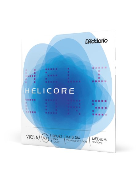 DADDARIO ORCHESTRAL IT H410 SM SET DI CORDE D'ADDARIO HELICORE PER VIOLA, SHORT SCALE, TENSIONE MEDIA