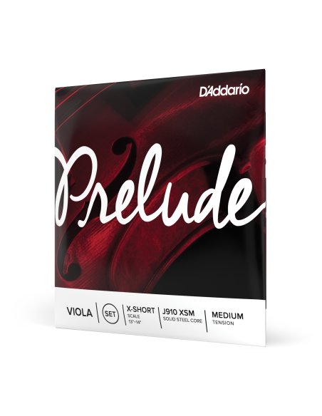 DADDARIO ORCHESTRAL IT J910 XSM SET DI CORDE D'ADDARIO PRELUDE PER VIOLA, EXTRA SHORT SCALE, TENSIONE MEDIA