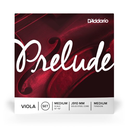 DADDARIO ORCHESTRAL IT J910 MM SET DI CORDE D'ADDARIO PRELUDE PER VIOLA, MEDIUM SCALE, TENSIONE MEDIA