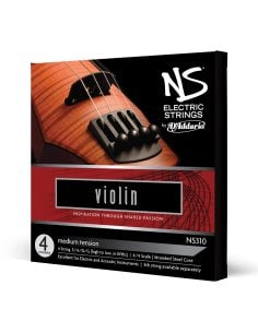 DADDARIO ORCHESTRAL IT NS310 SET DI CORDE D'ADDARIO NS PER VIOLINO ELETTRICO, SCALA 4/4, TENSIONE MEDIA