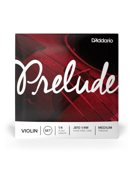 DADDARIO ORCHESTRAL IT J810 1/4M SET DI CORDE D'ADDARIO PRELUDE PER VIOLINO, SCALA 1/4, TENSIONE MEDIA DADDARIO ORCHESTRAL IT J810 1/4M SET DI CORDE D'ADDARIO PRELUDE PER VIOLINO, SCALA 1/4, TENSIONE MEDIA