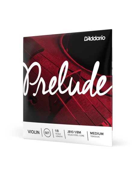 DADDARIO ORCHESTRAL IT J810 1/8M SET DI CORDE D'ADDARIO PRELUDE PER VIOLINO, SCALA 1/8, TENSIONE MEDIA DADDARIO ORCHESTRAL IT J810 1/8M SET DI CORDE D'ADDARIO PRELUDE PER VIOLINO, SCALA 1/8, TENSIONE MEDIA