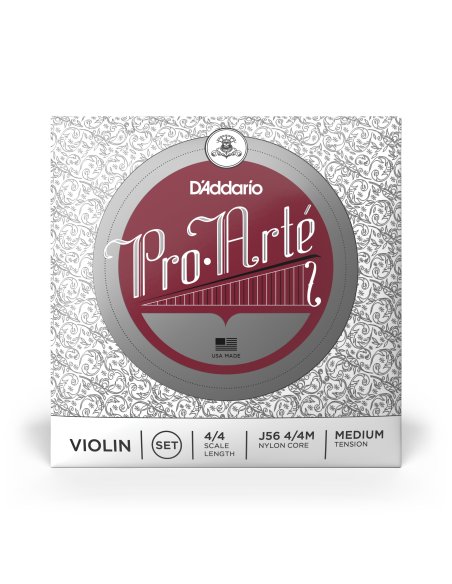 DADDARIO ORCHESTRAL IT J56 4/4M SET DI CORDE D'ADDARIO PRO-ARTE PER VIOLINO, SCALA 4/4, TENSIONE MEDIA DADDARIO ORCHESTRAL IT J56 4/4M SET DI CORDE D'ADDARIO PRO-ARTE PER VIOLINO, SCALA 4/4, TENSIONE MEDIA