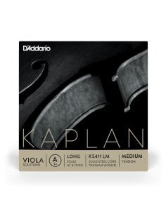 DADDARIO ORCHESTRAL IT KS411 LM CORDA SINGOLA LA D'ADDARIO KAPLAN SOLUTIONS PER VIOLA, LONG SCALE, TENSIONE MEDIA