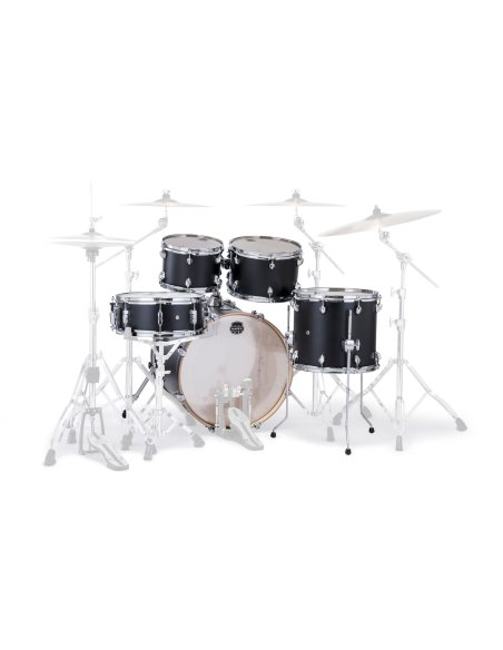 MAPEX IT MM504SFKD MARS MAPLE FUSION 5 PEZZI MATTE BLACK MAPEX IT MM504SFKD MARS MAPLE FUSION 5 PEZZI MATTE BLACK